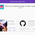 WPF应用创建（使用Material Design控件库）